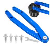 Llave De Clavo Genérico para Bicicleta | Herramientas De Llave De Doble Cabeza De Ciclismo,Herramienta De Aleación De Aluminio Amortiguador Para Mantenimiento De La Reparación De Bicicletas