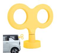 Llave de coche 3D - Adorno eléctrico giratorio para capó para coches | Decoración de techo de primavera para coche, accesorio exterior único para coche, decoración divertida para la parte trasera