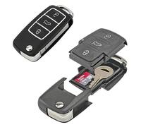 Llave de Coche con Compartimento Secreto Oculto | Llave con Escondite Oculto | Mini Caja Fuerte Camuflada Portátil para Guardar Objetos de Valor