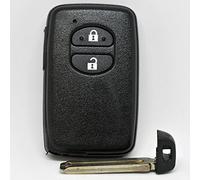 Llave de Coche SmartKey mando a distancia emisor Carcasa + en Blanco de llave de emergencia para Toyota