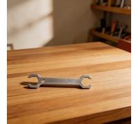 Llave de colector de acero sólido 20.6cm para reparación de válvulas