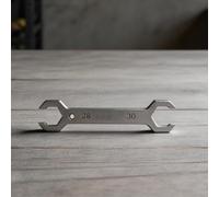 Llave de colector de acero sólido 20.6cm para reparación de válvulas