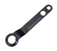 Llave de contratuerca para amoladora angular de cuatro garras, herramienta | Construcción de acero resistente, diseño de bloqueo antideslizante de cuatro garras, mango ergonómico que reduce la fatiga