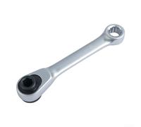 Llave de destornillador de trinquete de 72 dientes con liberación rápida hexagonal de 1/4 pulgadas para tiempos de ciclo más rápidos en espacios de trabajo reducidos