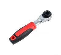 Llave de destornillador de trinquete de 72 dientes para MINI hexagonal de 1/4 pulgadas, interruptor reversible de liberación rápida, aleación compacta, acero al cromo vanadio, agarre de goma