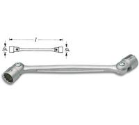 Llave De Doble Articulación HAZET Exterior Doble Hexágono Perfil 16x17 645-16X17