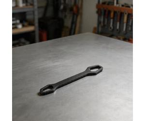 Llave de doble cabeza ajustable con geometría Torx para tipos métricos de 8 mm a 22 mm y cierres de 5/16 7/8 pulgadas, construcción de acero al cromo vanadio