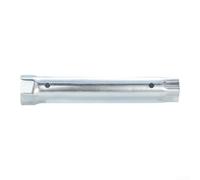 Llave de doble cabeza, llave de vaso extendida, llave hexagonal hueca para fontanería, removedor de tuercas de grifo de acero de aleación para reparación de fregadero de cocina y baño, plata (B)