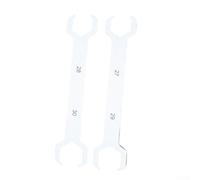 Llave de doble extremo abierto para instalación de fregadero y grifo, llave de calefacción por suelo radiante con agarre antideslizante y dureza mejorada, llave de tubo de metal para fontaneros y