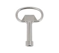 Llave de eléctrica,Llave metálica triangular | Llave de seguridad del gabinete del medidor de agua,Para , armarios, cajas de seguridad, unidades HVAC, trenes, garajes, electricistas