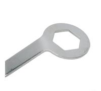 Llave de embrague para lavadora, herramienta resistente para extracción de tuercas, 36 mm/38 mm (plata)