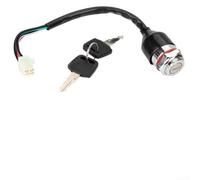 Llave de encendido de 4 pines para encendido y apagado, cilindro de repuesto para quad, ATV, motocicletas
