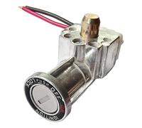 Llave de encendido para bicicleta eléctrica, candado de cobre con interruptor de encendido/apagado, cerradura de carcasa de batería de iones de litio para reemplazo de accesorios de bicicleta eléctri