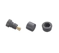 Llave De Escuadra Válvula de ángulo latón, entrada, salida baño, G1/2, lavabo, fregadero, desviador, cocina, grifos parada agua para Fregadero(Grey Nozzle)