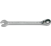 Llave de estrella de carraca HAZET 606-14 I Salida: hexágono exterior doble, ancho de llave: 14 mm I Herramienta para trabajos de atornillado estrechos en bicicletas y mucho más