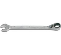 Llave de estrella de carraca HAZET 606-18 I Salida: hexágono exterior doble, ancho de llave: 18 mm I Herramienta para trabajos de atornillado estrechos en bicicletas y mucho más