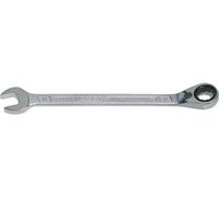Llave de estrella de carraca HAZET 606-8 I Salida: hexágono exterior doble, anchura entre planos: 8 mm I Herramienta para trabajos de atornillado estrechos en bicicletas y mucho más