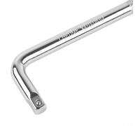 Llave de extensión antideslizante tipo L, barra doblada con extremos dobles y resorte de junta de manga para herramientas de accionamiento de 1/4, 3/8, 1/2 pulgadas (1-4)