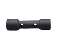 Llave de extracción de bujías de acero de aleación de dos caras de 16 mm y 18 mm, adecuada para motocicletas y vehículos, llave de enchufe