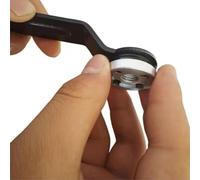 Llave de extracción de cuatro garras resistente para amoladora angular con llave de tuerca M10 M13 de acero al carbono con revestimiento de cromo pulido para una mayor vida útil