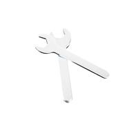 Llave de extremo abierto con mango ergonómico para espacio reducido y agarre de perno seguro, llave de extremo abierto de chapado fino