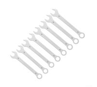 Llave de extremo abierto de 3 mm de profundidad capaz de enganchar tuercas y pernos de 4 mm a 32 mm, cuerpo de acero tratado térmicamente para integridad estructural y seguridad operativa (10 mm)