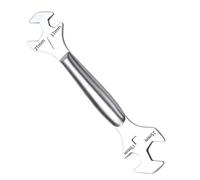 Llave de extremo para ahorro de mano de obra, llave cilíndrica multifuncional de acero inoxidable hexagonal abierta, herramienta profesional