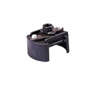 Llave de filtro de aceite de dos mandíbulas de metal ajustable de sesenta a cien cinco milímetros para reparación de automóviles con diseño dentado seguro e interfaz de conductor de media pulgada