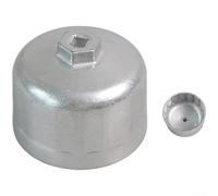Llave de filtro de aceite profundo de acero de 86,6 mm de 16 dientes para Mercedes para Benz para BMW para Volvo Cars 3/8 Drive Socket Tool con 75 mm de longitud Diseño resistente para una eliminación