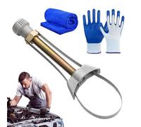 Llave de filtro, herramienta de extracción de filtro de - llave de salario para el filtro de del motor kuur, herramienta de reparación automotriz, con accesorios de motor