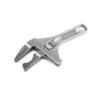 Llave de fontanería ajustable - Llave de aleación de aluminio de 200 mm con rango de mandíbula de 6-68 mm, mango ergonómico y esponja de doble cara para tareas de montaje de tuberías y baño