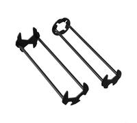 Llave de fontanería multifunción diseñada para accesorios de fregadero y manguera con mandíbula ajustable y mecanismo de accionamiento hexagonal (A+B)