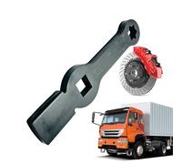 Llave de Freno para Camión | Acero Robusto Portátil y - Llave de Tuercas para Mantenimiento Coche Camión Peso Pesado | Para de Frenos en Taller Garage Casa