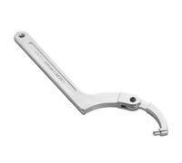 Llave de gancho ajustable C junta de acero inoxidable para tuercas cilíndricas, accesorios de acero inoxidable