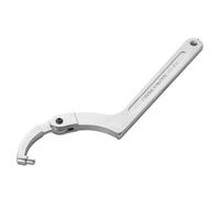 Llave de gancho ajustable C junta de acero inoxidable para tuercas cilíndricas, accesorios de mantenimiento de máquinas
