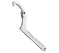 Llave de gancho ajustable C junta de acero inoxidable para tuercas cilíndricas, accesorios multifuncionales