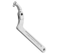 Llave de gancho ajustable C junta de acero inoxidable para tuercas cilíndricas, accesorios multifuncionales