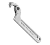 Llave de gancho ajustable C junta de acero inoxidable para tuercas cilíndricas, accesorios multifuncionales