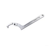 Llave de gancho con mandíbula curvada móvil para ajuste de precarga de choque de motocicleta y tuerca del sistema de agua (cabeza cuadrada 115-170)