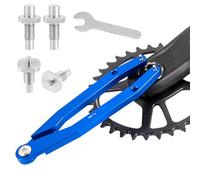 Llave De Gancho para Aguja De Bicicleta - 108g Herramienta Ajustable Doble Cabeza | Llave De Rueda De Aluminio | para Reparación Mantenimiento Fácil Retiro Asiento Sello Amortiguador Moto