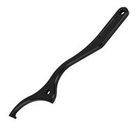 Llave de gancho para amortiguador de motocicleta - Herramienta de ajuste de impacto antideslizante Bicicletas todoterreno Llave de eliminación de impacto negra Wp