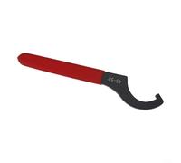 Llave de gancho profesional en C para quitar tuercas redondas, equipada con mango cómodo de goma (C 45-52 mm)