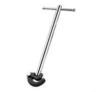 Llave de grifo ajustable con eje extensible 250-430mm llave de lavabo de acero de alto carbono para espacios reducidos