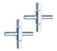 Llave de grifo de agua de servicio de acero al carbono con patrón de cruces, ideal para proyectos y trabajos de fontanería, llave de agua