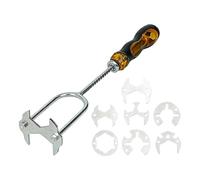 Llave de grifo - Llave de fregadero | Llaves de extracción multifuncionales para fregadero y grifo, llave giratoria ajustable de acero para baño, cocina, reparación del hogar, válvula de instalación