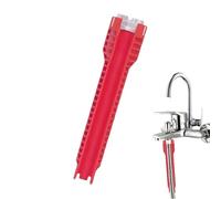 Llave de grifo Waschin, llave de grifo para habitaciones estrechas | Botón de grifo metálico ergonómico y portátil para fregaderos | Herramienta clave de lavado con nivelación,