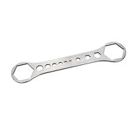 Llave de horquilla para bicicletas, tapas de suspensiones, llaves inglesas, herramienta de reparación de horquilla delantera para extracción de bicicletas de carretera, herramienta de reparación de de