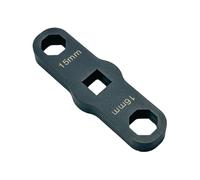Llave de horquilla para tapón - Llave de trinquete octogonal de liberación rápida de 12,7 mm - Extractor de tapón de inyector de automoción, para prueba de sellado, montaje y limpieza en reparación