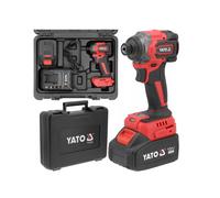 Llave de Impacto Batería 18V 230Nm Brushless 1/4 Hex LED 4Ah Set con la
