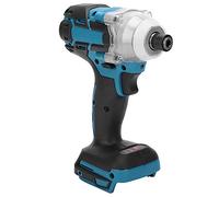 Llave de Impacto de Accionamiento, Diseño Inalámbrico Llave de Impacto Inalámbrica de Alta Dureza Destornillador Máquina Herramienta Eléctrica de Litio Alto Par Potente para Taladros y 21V